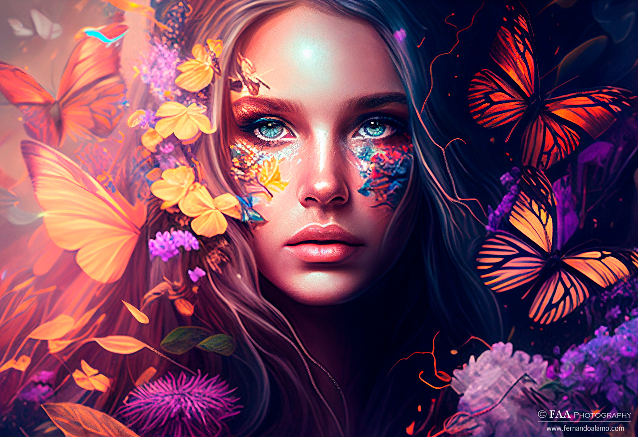Entre Flores y Mariposas III