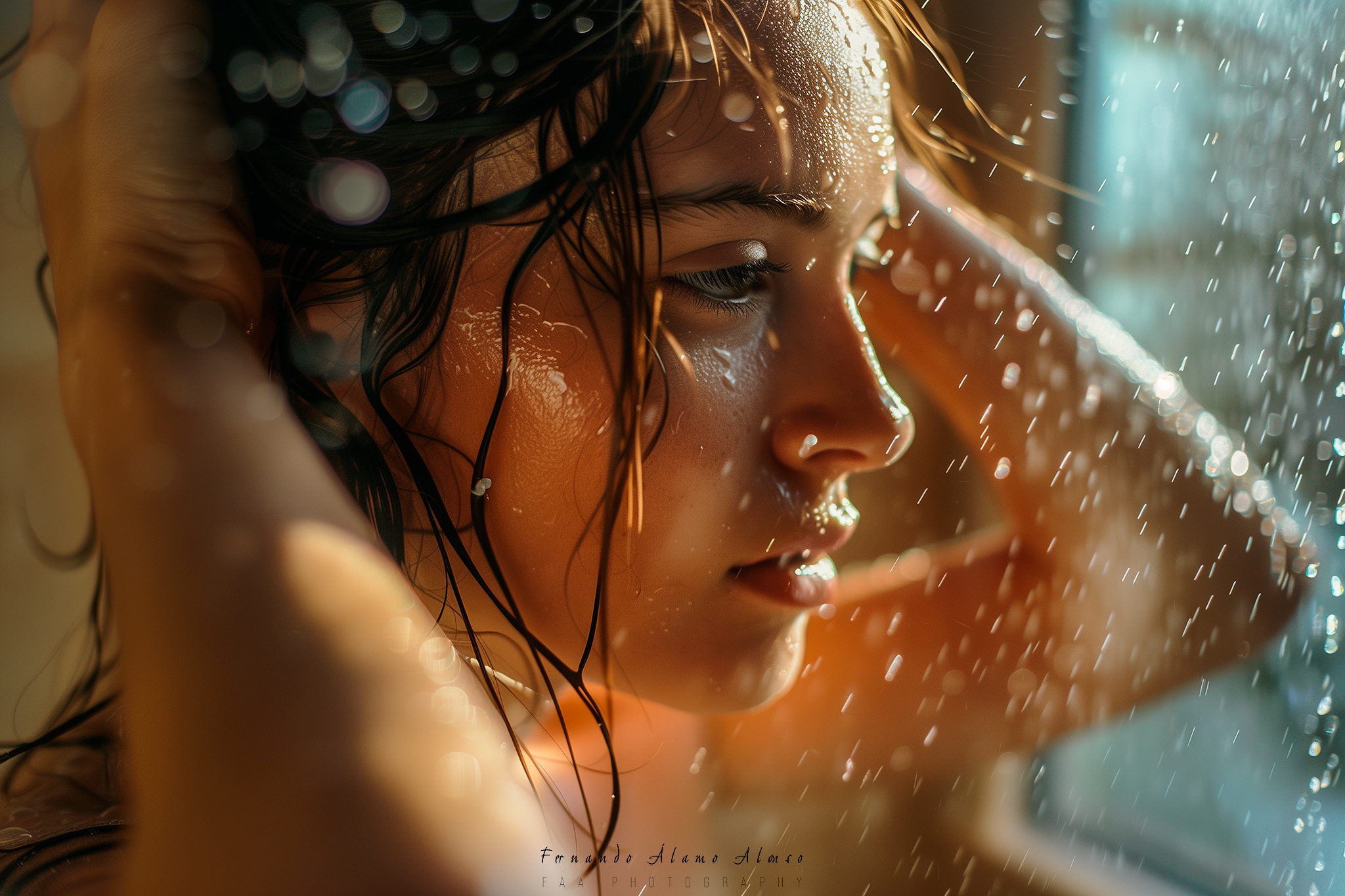 Mujer Bajo la Ducha IV