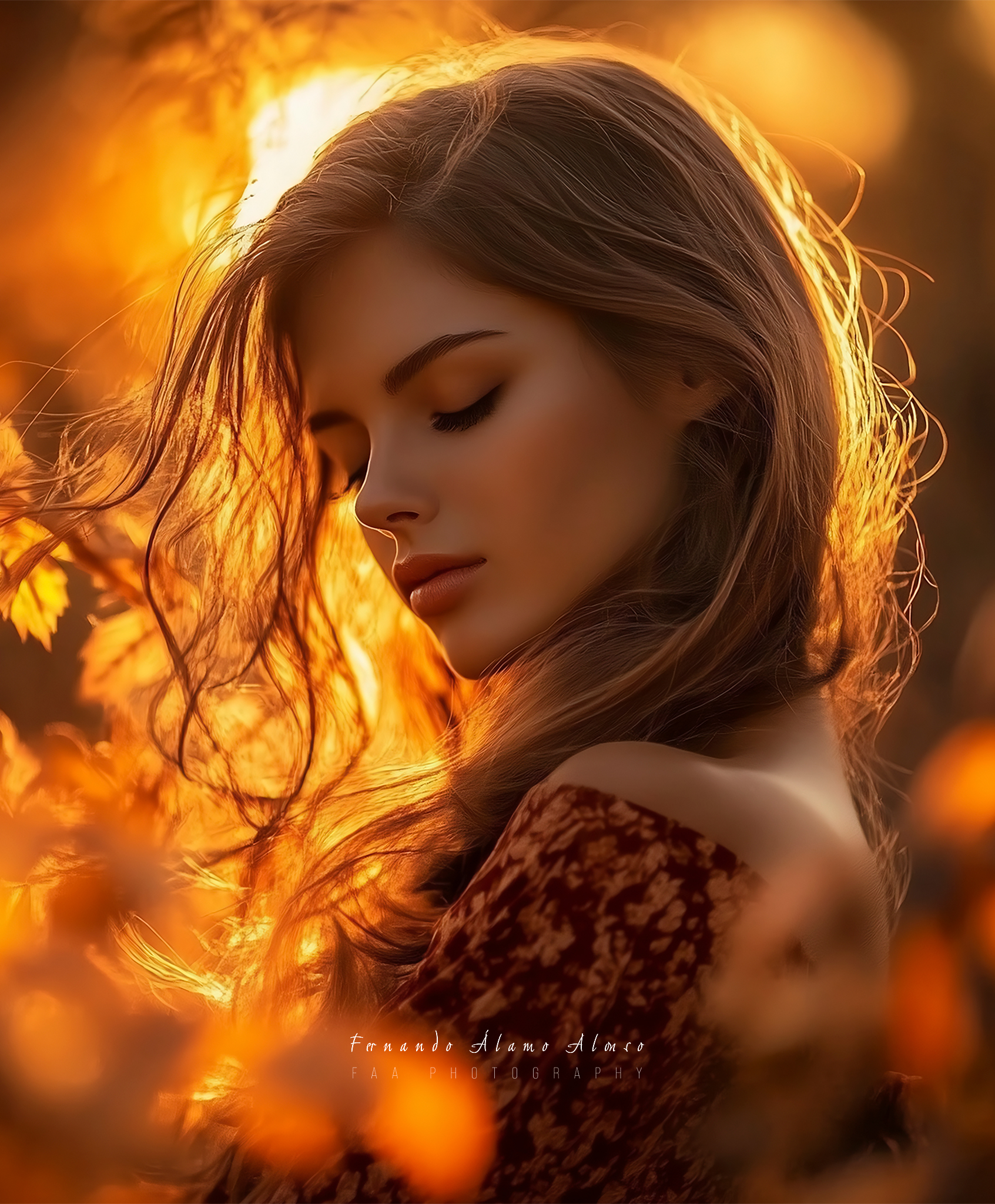 Mujer Luz Otoño IV