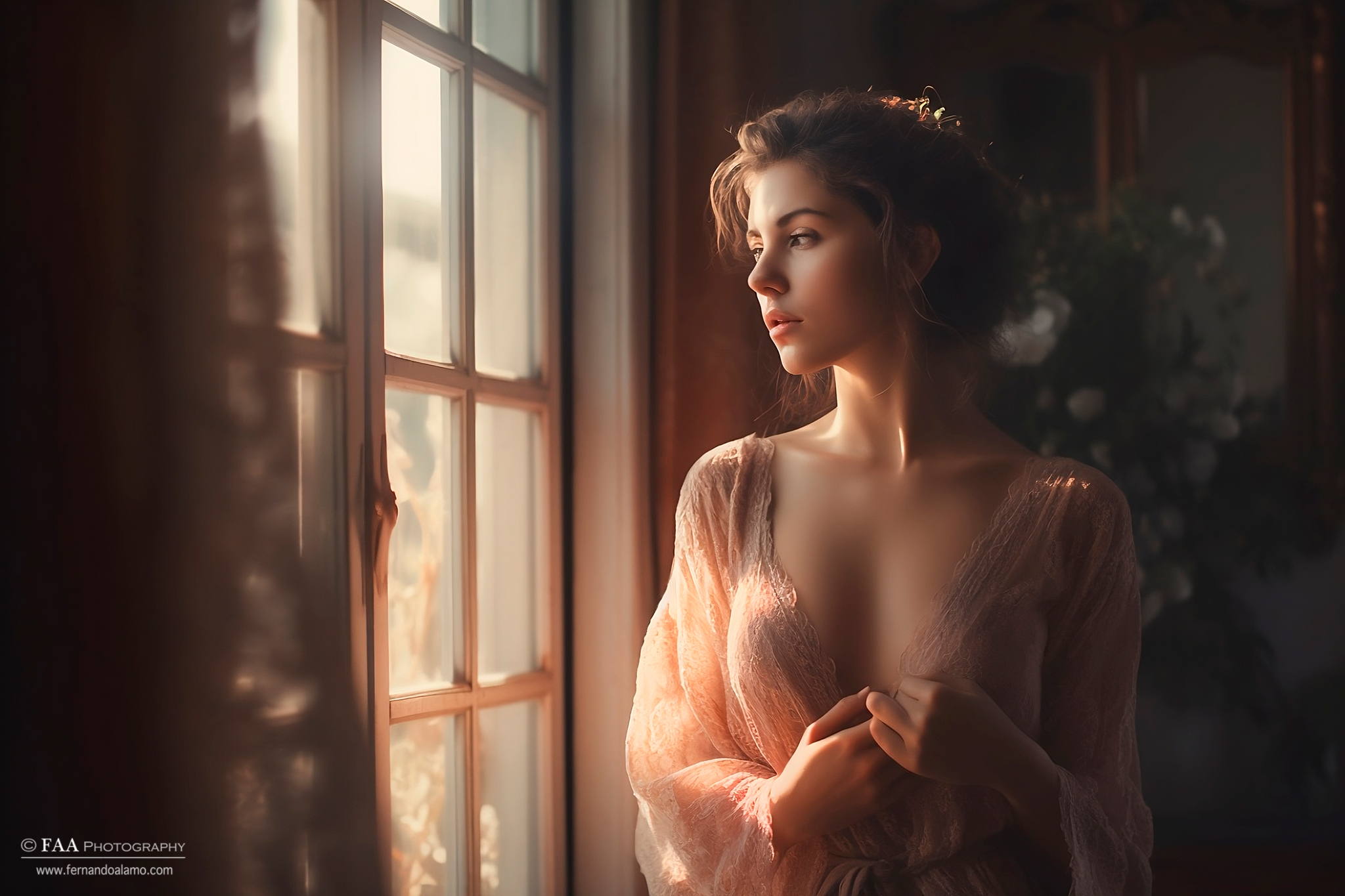 Mujer Boudoir II Transformed